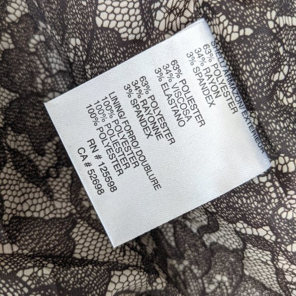 Ellen Tracy Brown Pinstripe Blazer - Picture 10 of 10